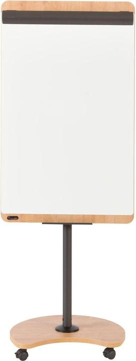 Rocada Flipchart table, magnetic, 69x99 cm, wood look