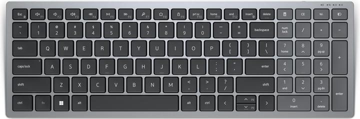 Actual product image Dell Compact Multi-Device Wireless Keyboard - KB740 - UK (QWERTY) (Eng. Int., Wireless)