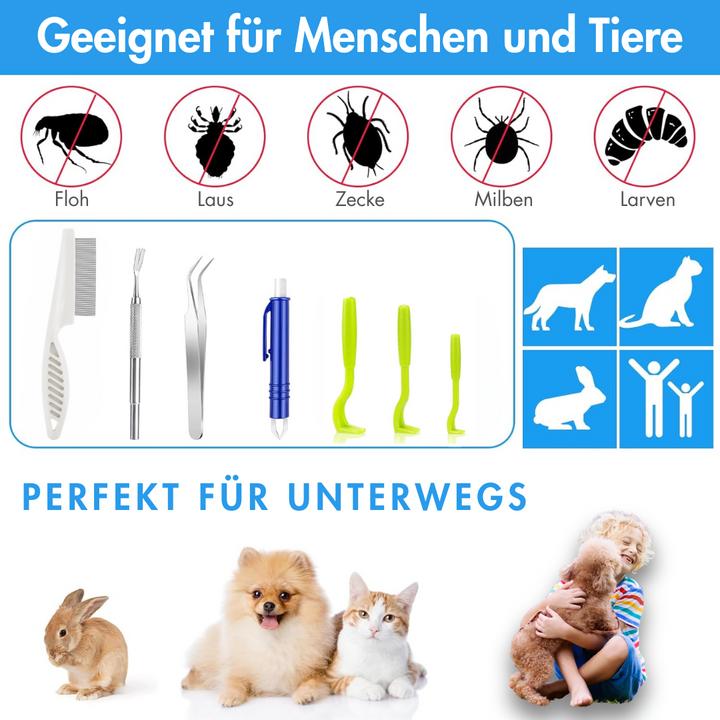 Image du produit Suba Kit de retrait de tiques (Chien)