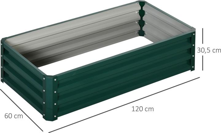 Actual product image Outsunny Bed with open base and curved top edges