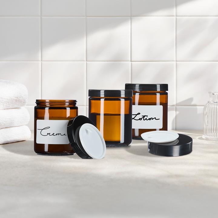 Actual product image Relaxdays 12x cream jar