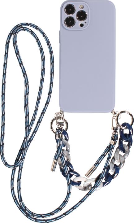 Immagine prodotto PhoneLook Coque Gel silicone avec corde collier & chaîne de pierre décorative (Apple iPhone 13 Pro Max)