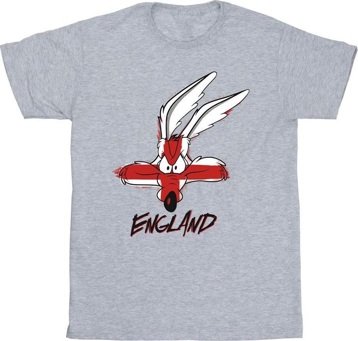 Image du produit Looney Tunes - T-shirt COYOTE ENGLAND FACE - Homme (L)