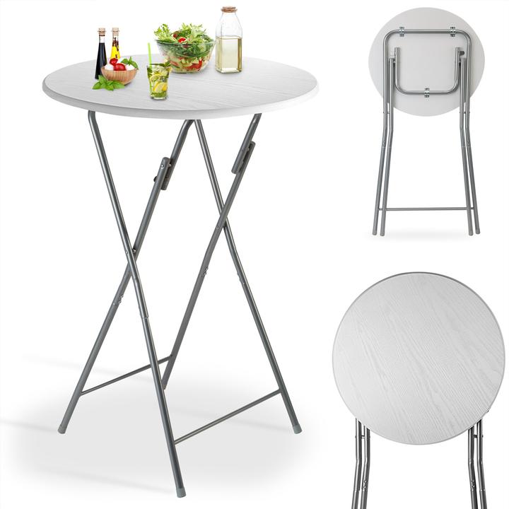 Produktbild Casaria Stehtisch 2er Set (60 x 60 x 110.5 cm)