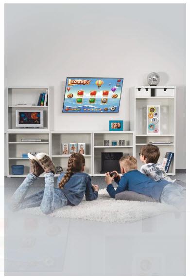 Image du produit Hama Support TV mural, inclinable, 165 cm (65") jusqu'à 35 kg, distance du mur 2,8 cm (Mur, 65", 35 kg)