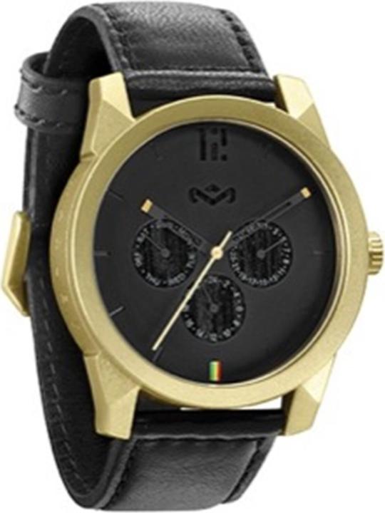 Actual product image House of Marley Billet Leather Watch (Analogue wristwatch, Chronograph, 42 mm)