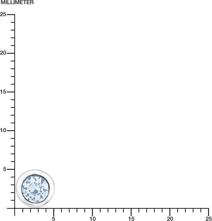 Image du produit Amor Superbe boucle d'oreille de base de 6 mm en argent massif 925 (Argent)