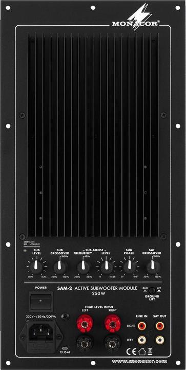 Image du produit Monacor Module subwoofer actif (Amplificateur à tube)