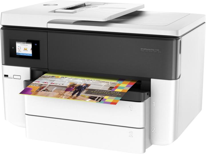 Produktbild HP OfficeJet Pro 7740 (Tintenpatrone, Farbe)