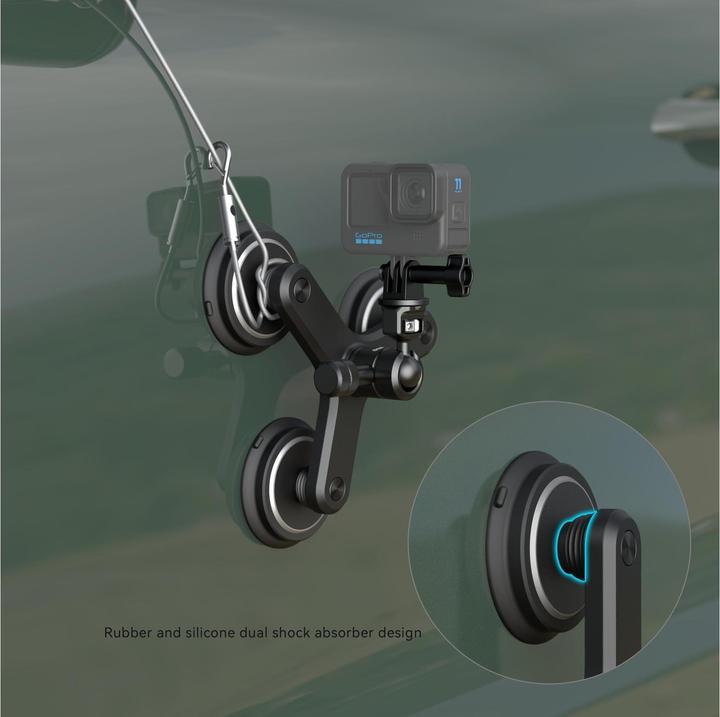 Actual product image SmallRig Triple Magnetic Suction Cup Mounting Support Kit (Various)