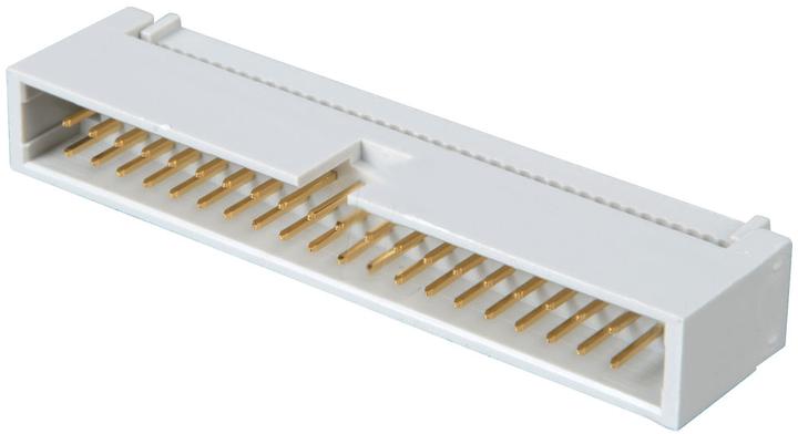 Produktbild OEM 2x20 Pin (40 Pin) Steckverbinder Wannenstecker 2.54mm Grau