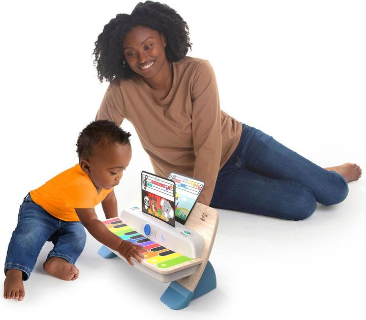Actual product image Hape Deluxe Magic Touch Piano (German, French, Italian, English)