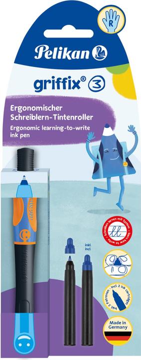 Produktbild Pelikan Tintenroller Griffix Neon Black Blister (Neon Black, 1 x)