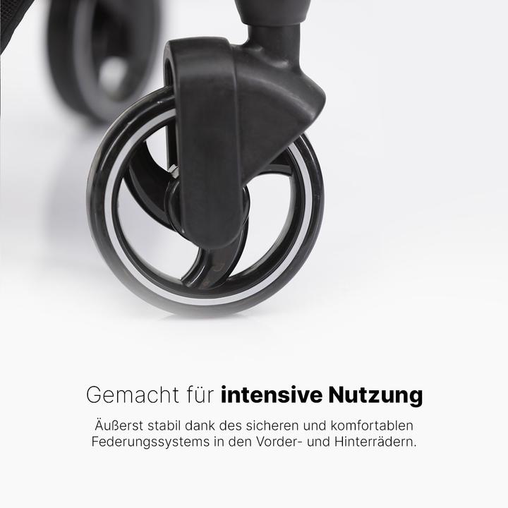 Produktbild Hamilton by yoop Kinderwagen XL Dunkelgrau