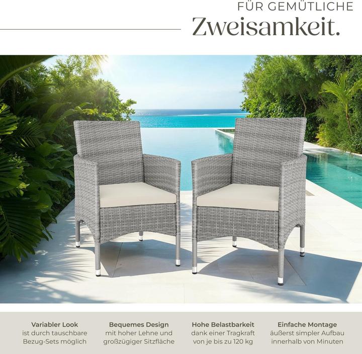 Produktbild tectake 2 Rattansessel