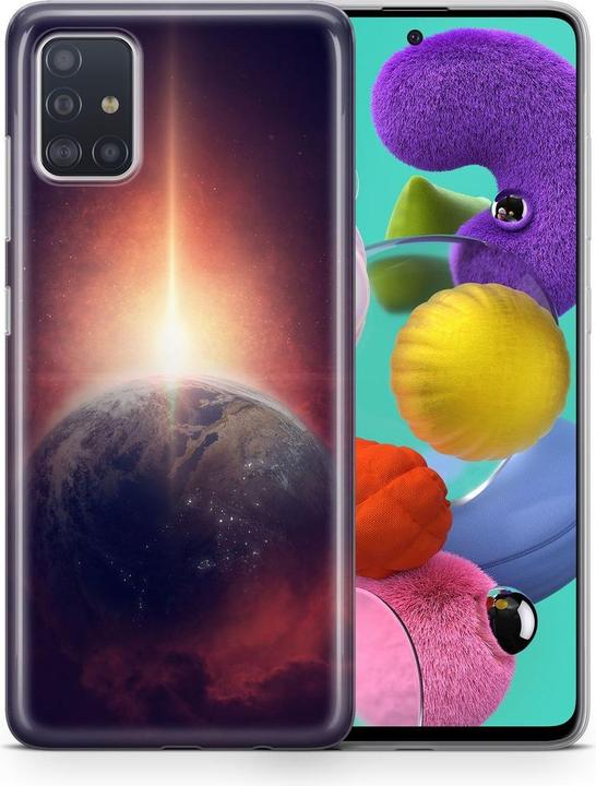Actual product image König Design Case Mobile Protection for Vivo Y70 Case Cover Bag Bumper Cases TPU Motif Shell (Vivo Y70)