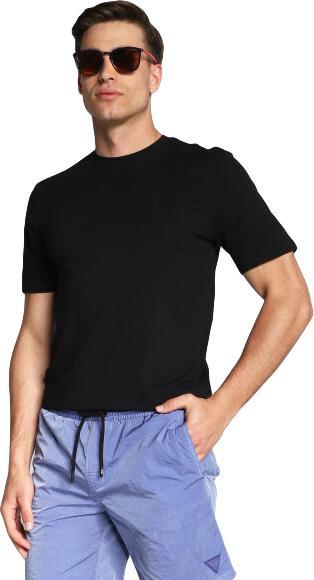 Guess Kurzarm Z2YI12 JR06K - Herren, Schwarz, XL (XL)