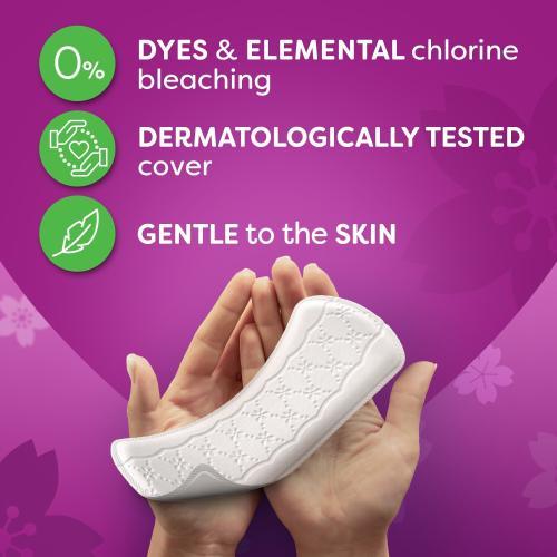 Produktbild Carefree Slip pads Plus Large delicate scent - Variant: 64 ks (64 x, Slipeinlagen)