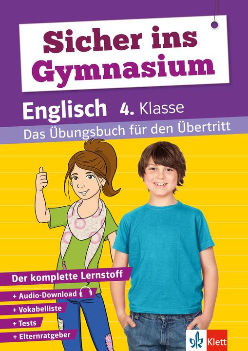Produktbild Sicher ins Gymnasium Englisch 4. Klasse (Deutsch, Klett Lerntraining, 2022)
