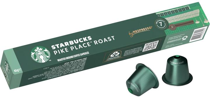 Produktbild Starbucks Kaffeekapseln Pike Place Roast 12 x 10 Stück (10 x Port.)