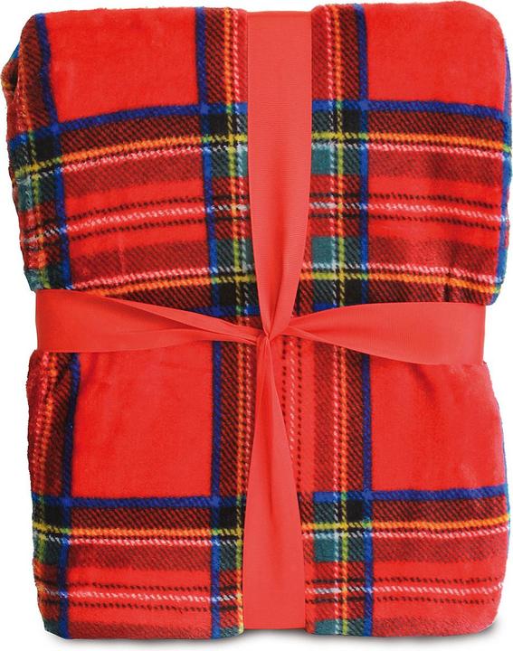 Actual product image Casativo Cuddle blanket, plaid Pearth with tartan check (130 x 160 cm)