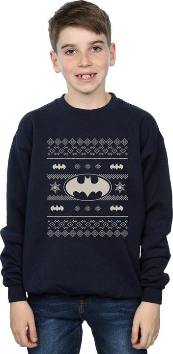 Immagine prodotto Universal Textiles Christmas Knit Batman Felpa Ragazzi (140, 146)