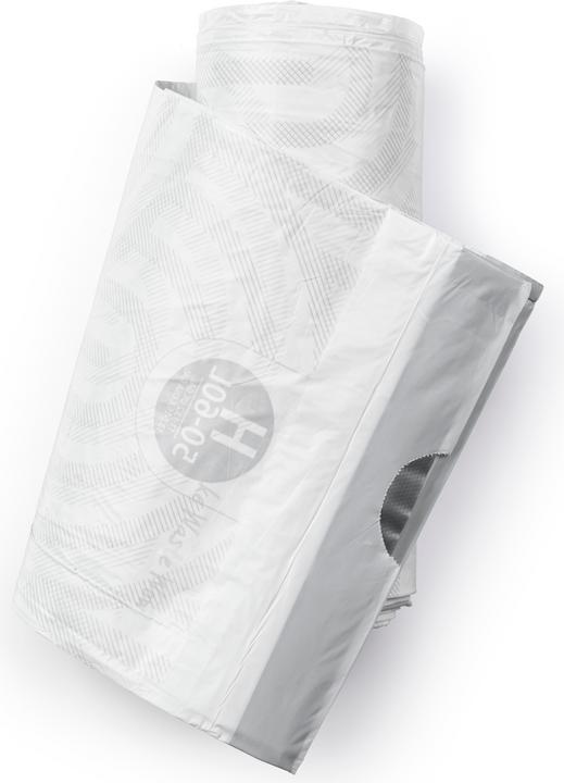 Actual product image Brabantia PerfectFit Vuilniszakken - 50/60 l - Code H - 6 rolls x 20 stuks (120 x, 60 l)