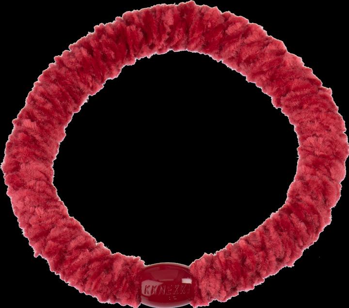 Actual product image Kknekki Hair tie Single Velvet Rasberry (Hair tie)