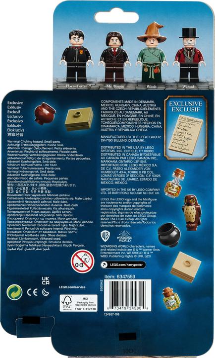 Produktbild LEGO Harry Potter Minifiguren aus der Zauberwelt – Zubehörset (40500, LEGO Harry Potter)