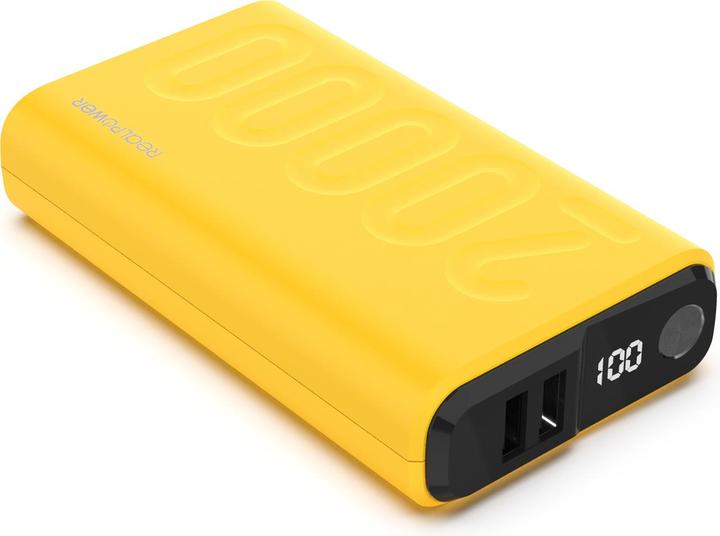Actual product image RealPower Powerbank PB-20000 Power (20000 mAh, 22.50 W, 74 Wh)
