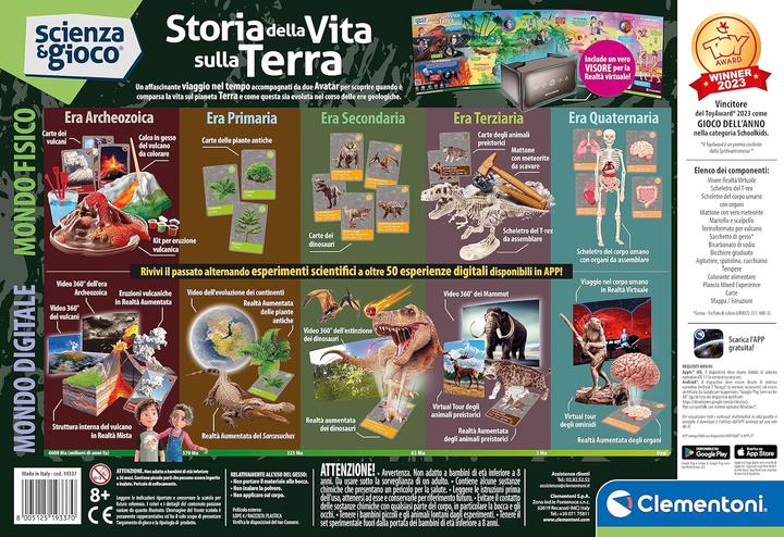 Immagine prodotto Clementoni La storia della vita sulla terra IT
