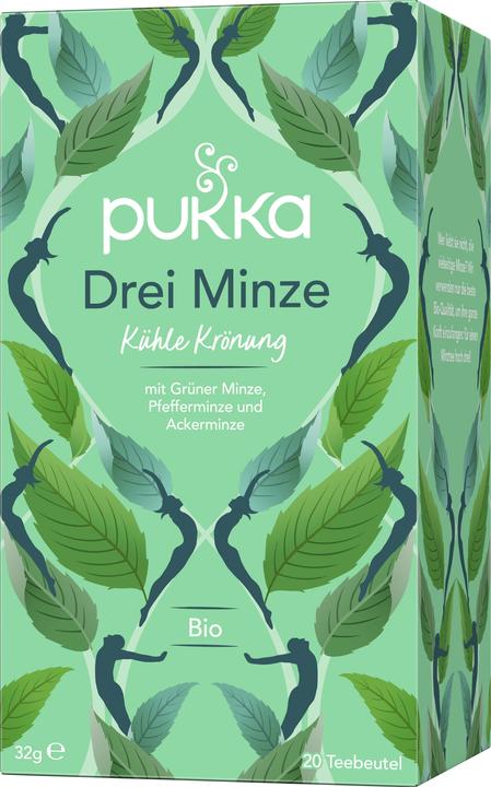 Actual product image Pukka Three Mint Tea (32 g)