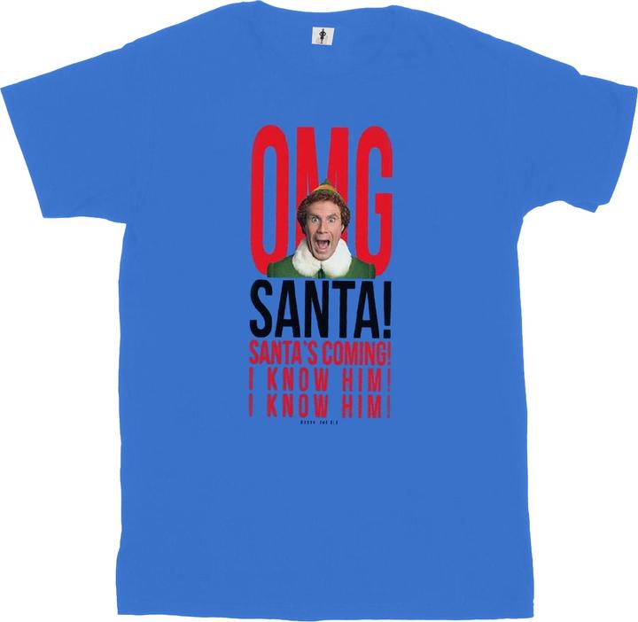 Immagine prodotto Elf OMG Santa I Know Him Maglietta Ampia Donna (S)
