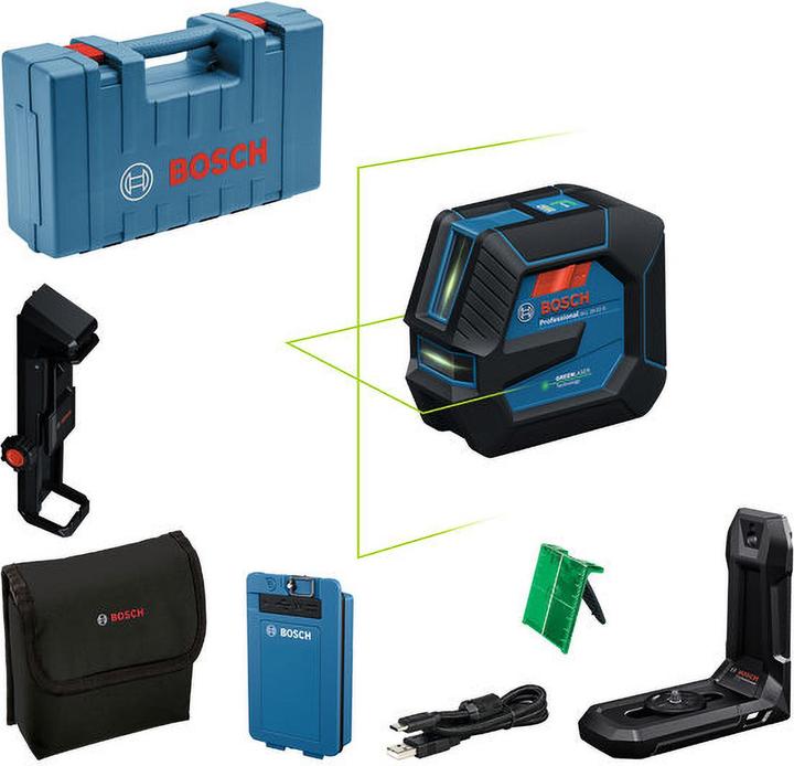 Image du produit Bosch Professional Laser à ligne GLL 20-22 G, mallette d'artisanat