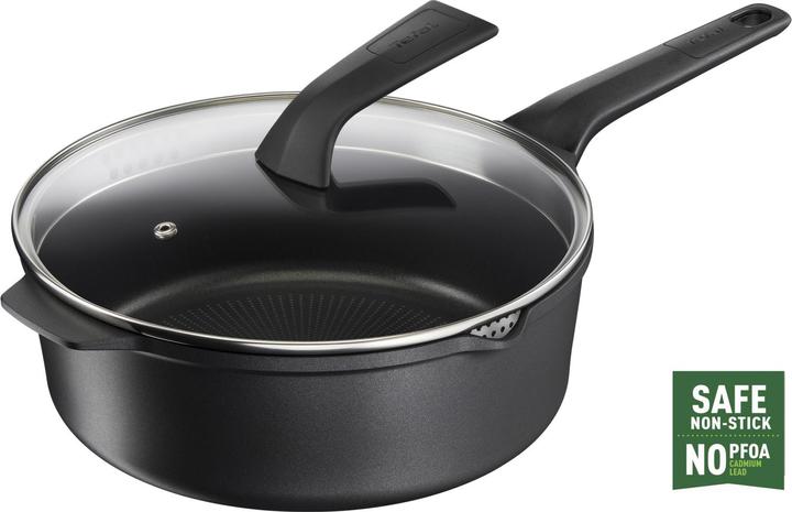 Actual product image Tefal Robusto Cast Aluminium Braising Pan 26 cm with Lid (26 cm, Casserole + Stewpot, Cast aluminium)