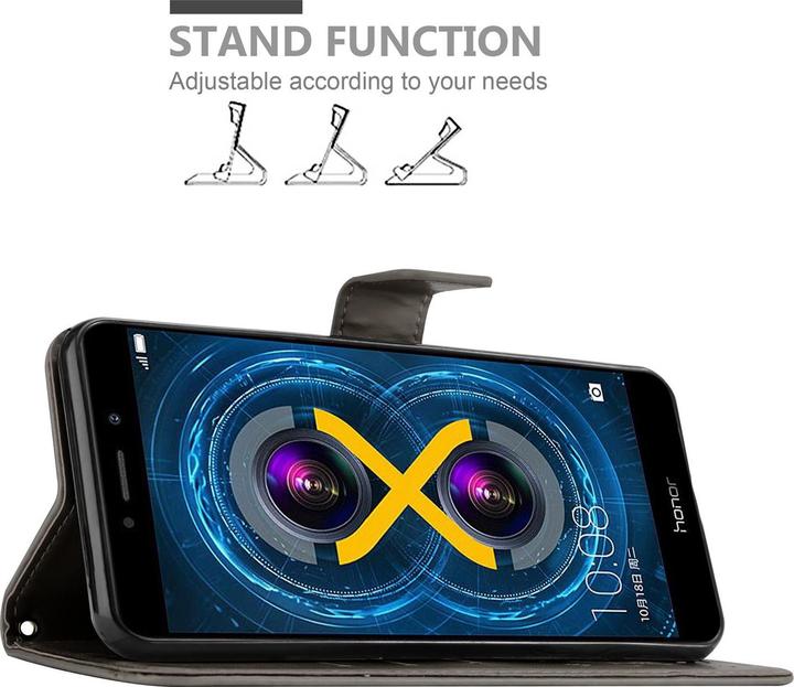 Produktbild Cadorabo Flower Book Cover (Huawei Mate 9 Lite, Honor 6X)