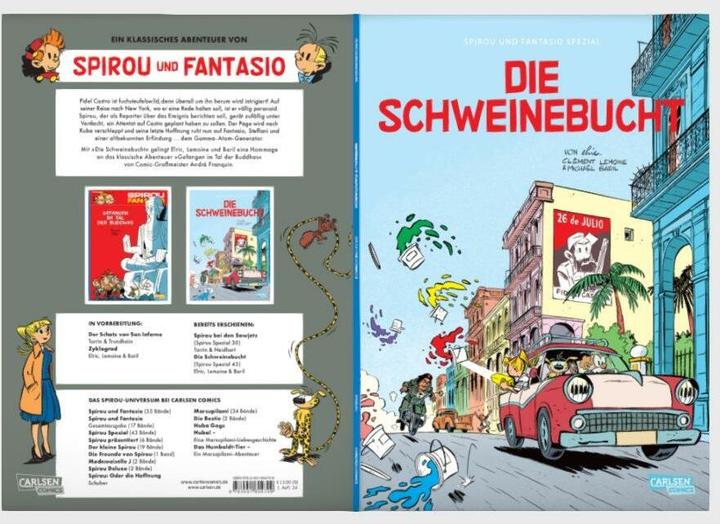 Immagine prodotto Speciale Spirou e Fantasio 43: La Baia dei Porci (Baril, Christophe, Elric Dufau, Tedesco)
