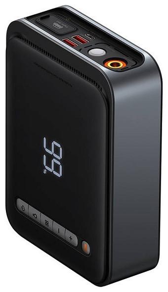 Actual product image Baseus External Battery/Starter + Compressor 2in1 Super Energy Car Jump Starter, 8000mAh, 1000A USB (8000 mAh)