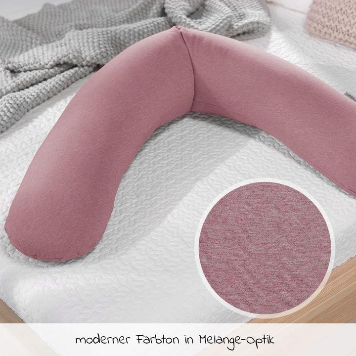 Image du produit Theraline Coussin d'allaitement "Das Original" avec rembourrage en épeautre, housse incluse 190 cm
