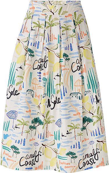 Actual product image Oui Midi skirt (40)