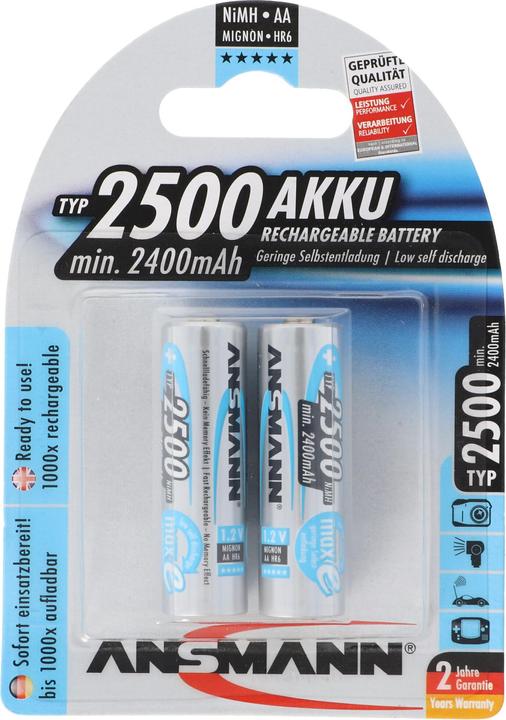 Ansmann AA (2 pcs., AA, 2400 mAh)