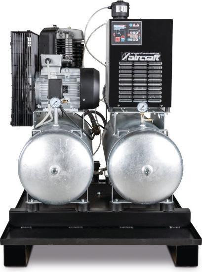 Produktbild Stürmer - AIRPROFI DUO 853/2x100/10 KK - Stationärer Kolbenkompressor mit 2x 100 Liter-Druckluftbehä (10 Bar, 200 l)