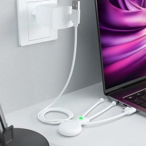 Produktbild Xoopar Ladekabel USB A C/Micro USB USB C Lightning (1 m, USB 3.2 Gen 1)
