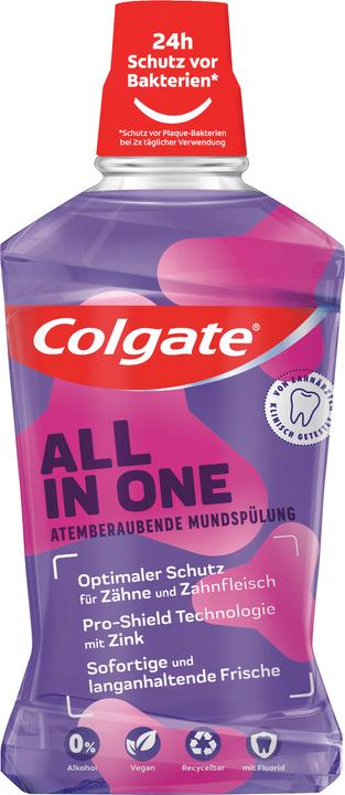 Image du produit Colgate Bain de bouche All In One (500 ml, Bains de bouche)