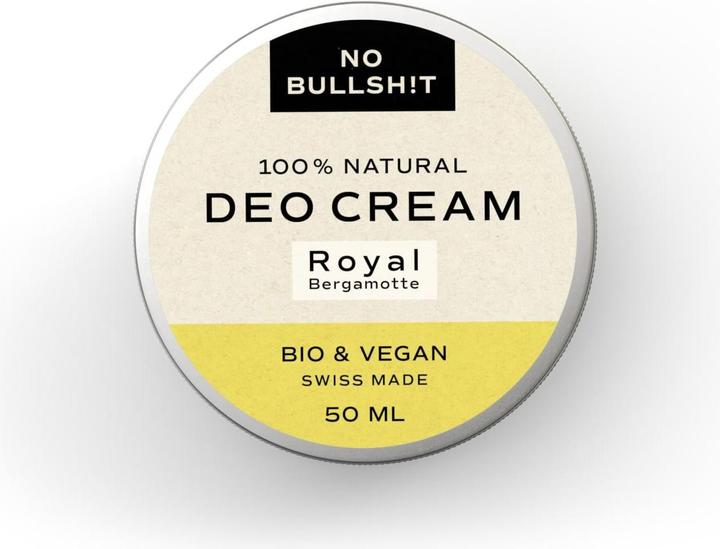 Actual product image NO BULLSH!T Royal Bergamot (Crème, 50 ml)