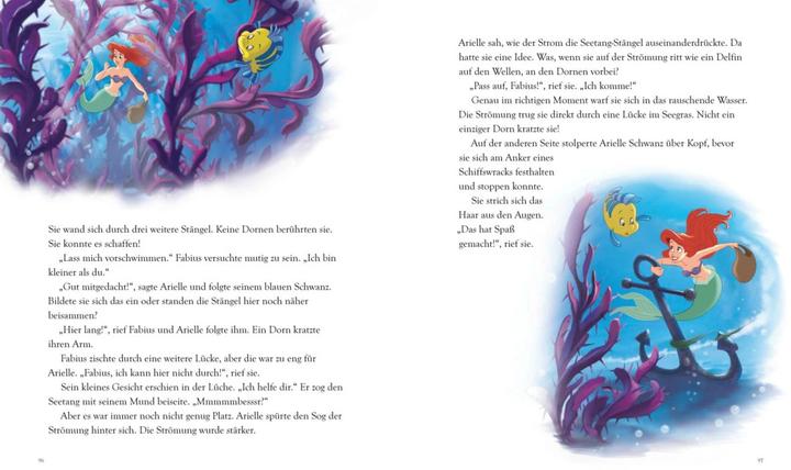 Produktbild Disney Silver-Edition: Das grosse Buch mit den besten Geschichten - Arielle (Deutsch, Walt Disney, 2023)