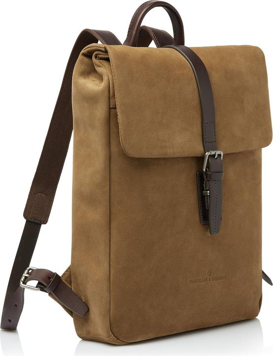 Image du produit Castelijn & Beerens Veneto Sac à dos en cuir avec protection RFID 39 cm Compartiment pour ordinateur portable (11 l)