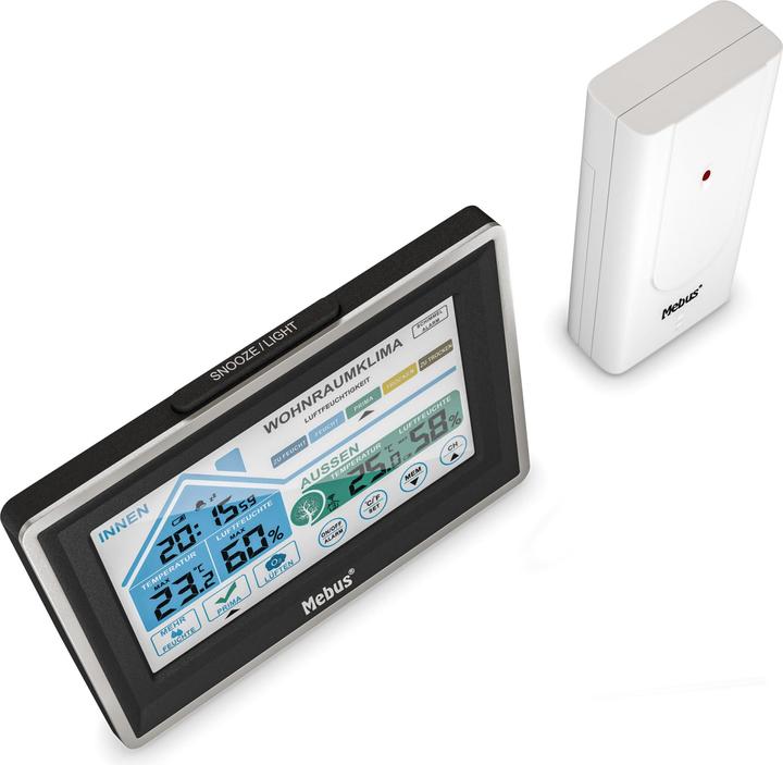Actual product image Mebus 01026 Radio weather station