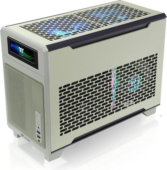 Actual product image Thermaltake TR100 Matcha Green (Mini-ITX)