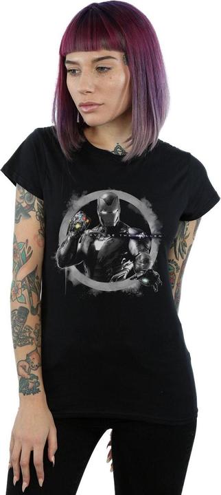 Immagine prodotto Maglietta Avengers Endgame Iron Man Nano Gauntlet in cotone (L)